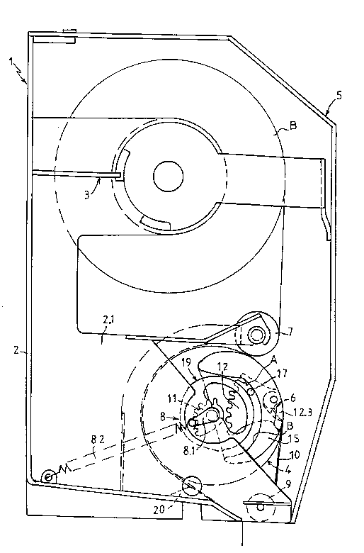 A single figure which represents the drawing illustrating the invention.